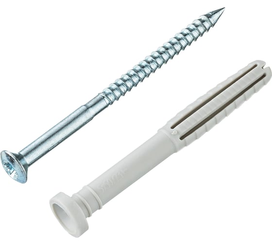 Изображение товара Дюбель-гвоздь Tecfi YZ цилиндр. манжета, нейлон, 5x50, 100 шт. пакет 148875