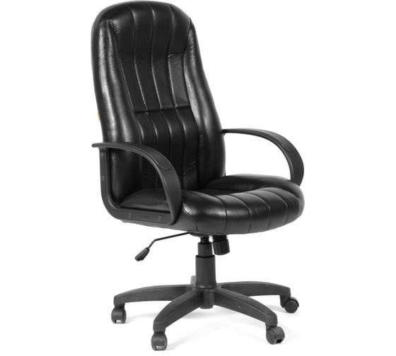 Изображение товара Компьютерное кресло CHAIRMAN 685 кожзам черный 00-01180276