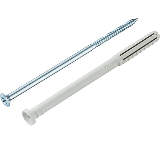 Изображение товара Дюбель-гвоздь Tecfi YZ цилиндр. манжета, нейлон, 8x120, 50 шт. пакет 148884