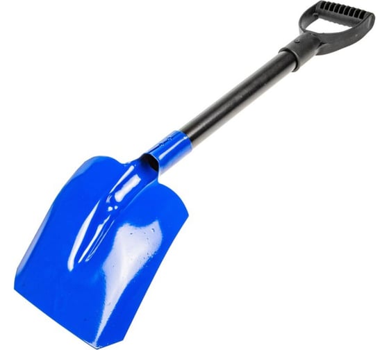 Изображение товара Мини лопата с металлическим черенком BlackWeld синяя 144083
