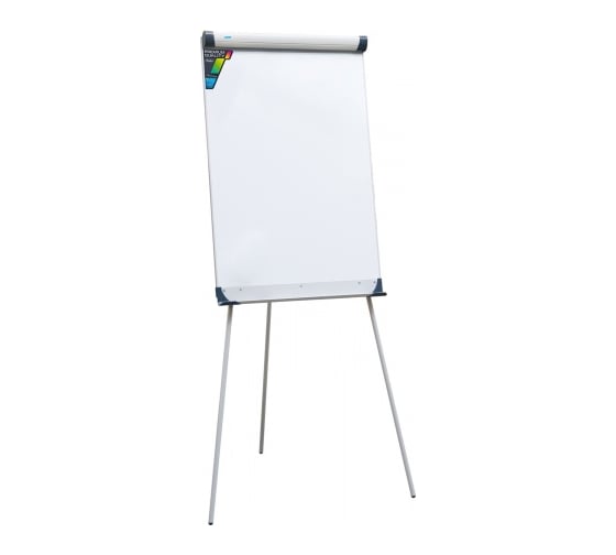 Изображение товара Магнитно-маркерный флипчарт Hatber 70x100 см, с полочкой для аксессуаров 0 47586