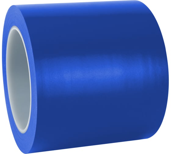 Изображение товара Лента односторонняя ПВХ для разметки Vintanet 911 синяя, 190 мкм, 100мм х 33м 911B 100MMХ33M