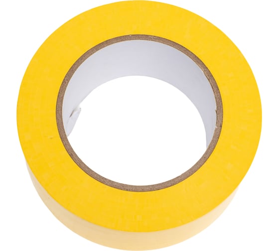 Изображение товара Лента односторонняя ПВХ для разметки Vintanet 911 желтая, 190 мкм, 50мм х 33м 911Y 50MMХ33M