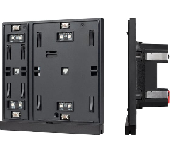 Изображение товара Механизм панели INTELLIGENT ARLIGHT KNX-302-22-IN Black 1шт 043108