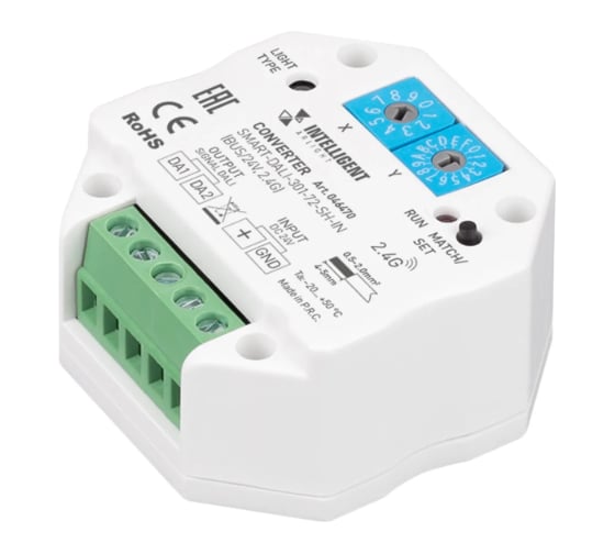 Изображение товара Конвертер INTELLIGENT ARLIGHT SMART-DALI-301-72-SH-IN 1шт 046470