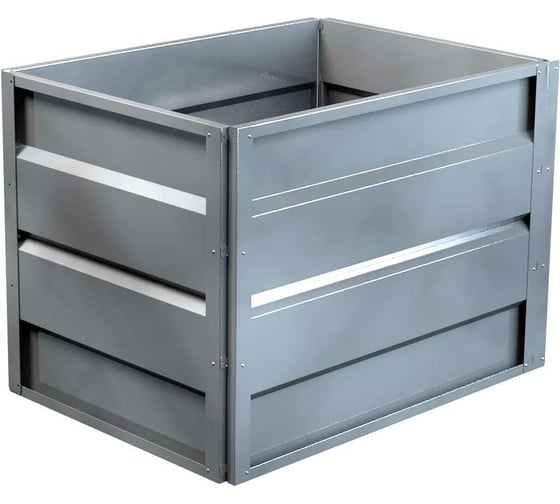 Изображение товара Готовая грядка Delta-Park GW 0.7х1 м, серебристая 30011_GW701Zn