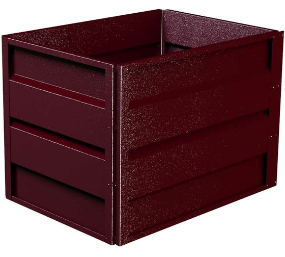 Изображение товара Готовая грядка Delta-Park GW 0.7х1 м, коричнево-красная 30011_GW701Ch