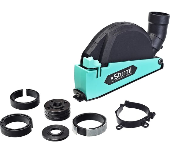 Изображение товара Насадка пылеудаления для УШМ Sturm 125 мм, пластик 10266-125-2