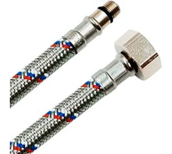 Изображение товара Гибкая подводка для смесителя РОСТерм М10х15, 1/2 100см 100FLX12INTМ10х15