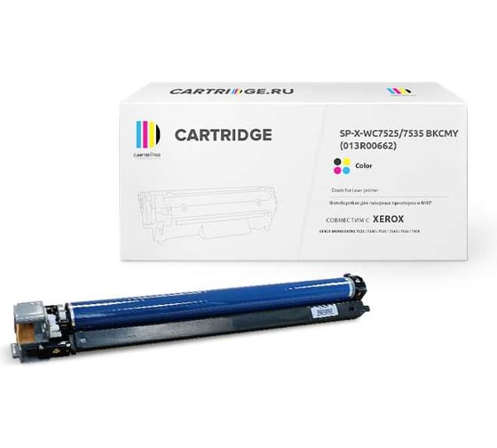 Изображение товара Фотобарабан Solution print SP WC7525/7535 (013R00662) для Xerox цветной 339264