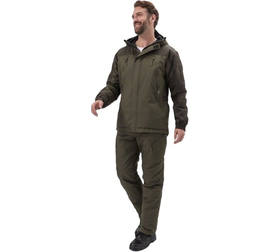 Изображение товара Костюм демисезонный URSUS «ГРАСК» куртка/брюки, хаки/т.хаки, ткань: Исландия КОС435-ХАКИ/Т.ХАКИ - ДМСЗ/64-66, 182-188