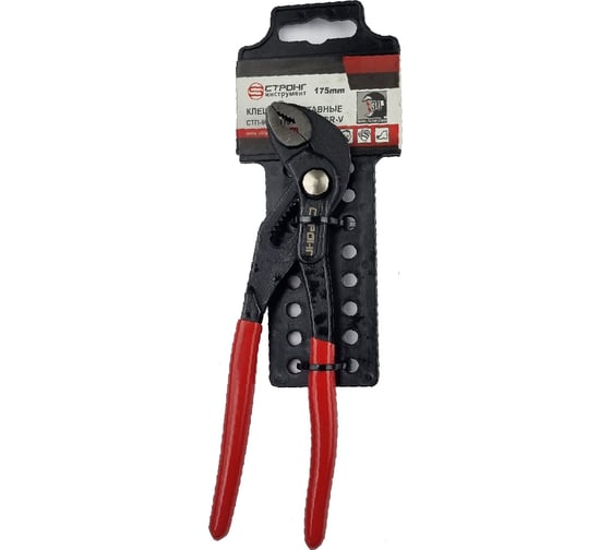 Изображение товара Переставные клещи Strong CR-V 175 мм СТП-96900175