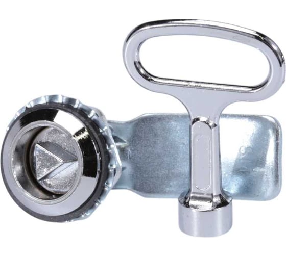 Изображение товара Замок щитовой Brante с треугольным ключом, изогнутый ригель 122355