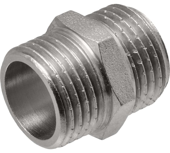 Изображение товара Ниппель под прокладку для гибкой подводки MPF 1/2" н/н ИС.072742