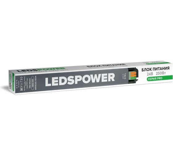 Изображение товара Блок питания LEDS POWER 250Вт 24В PRO 00 7816
