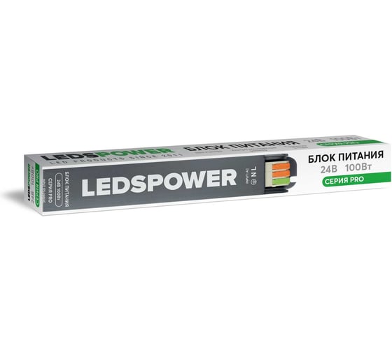 Изображение товара Блок питания LEDS POWER 100Вт 24В PRO 00 7847