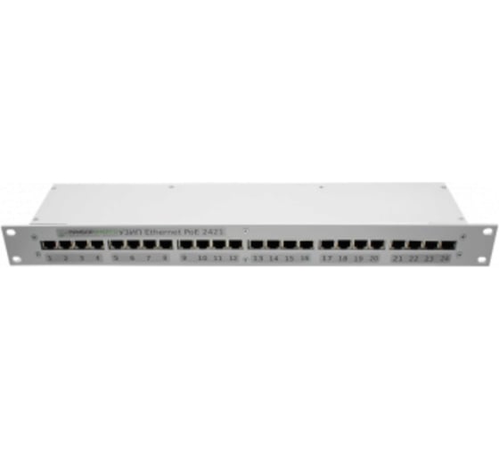 Изображение товара УЗИП НТК Приборэнерго Ethernet PoE 19" (24 порта) НФ-00000647