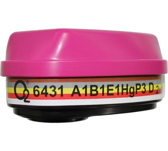 Изображение товара Фильтр угольный О2 A1B1E1HgP3D 6431 2 шт.