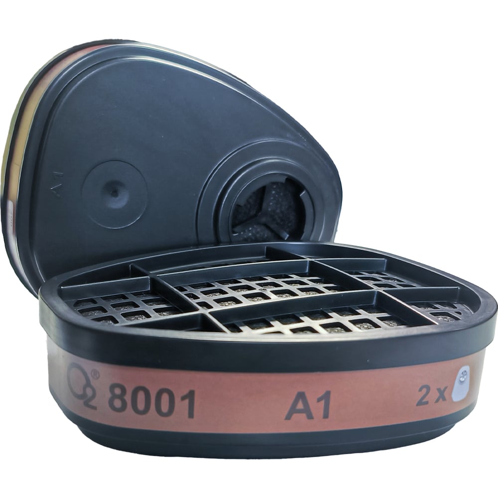 Изображение товара Фильтр угольный О2 А1 8001 2 шт.