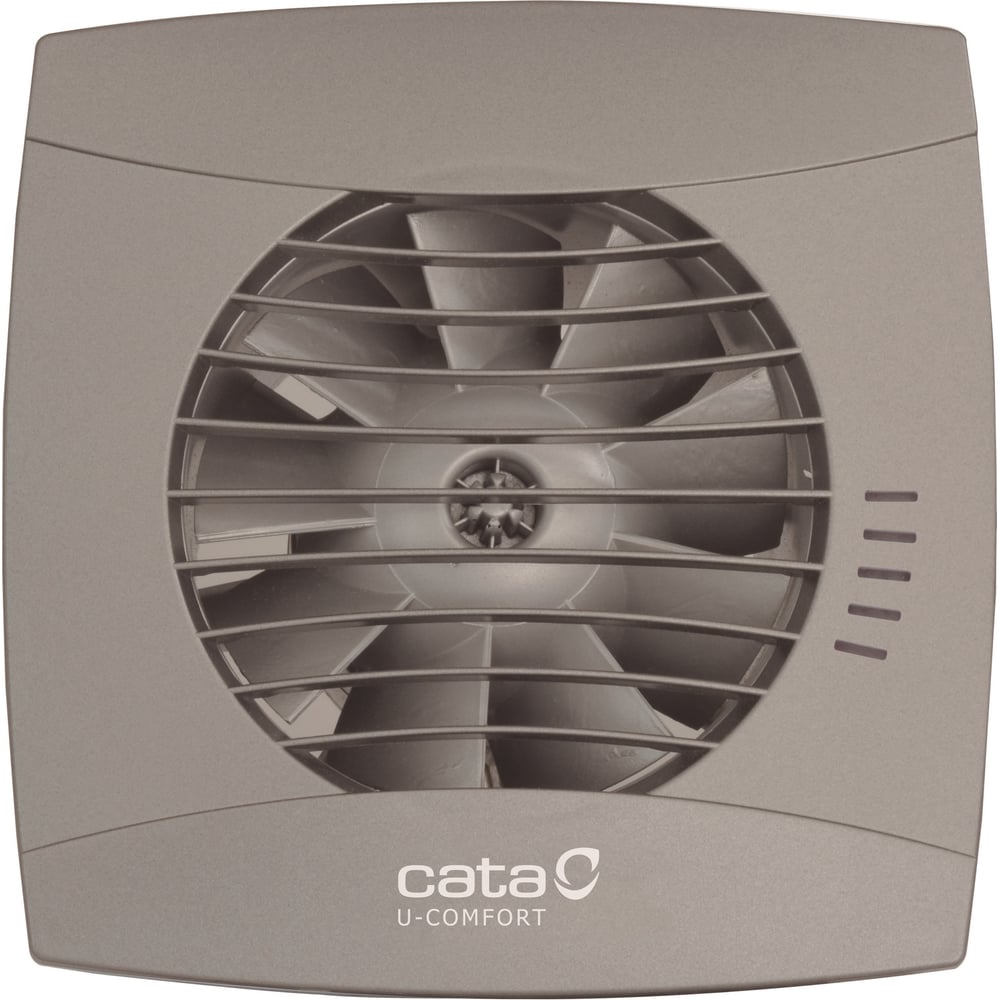 Изображение товара Вентилятор CATA UC-12 HYGRO SILVER с датчиком влажности и таймером