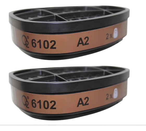 Изображение товара Фильтр угольный О2 А2 6102 2 шт.