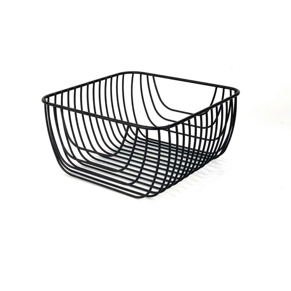 Изображение товара Корзина для фруктов HANDY HOME матовый черный LB-18 BL