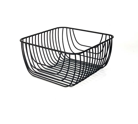 Изображение товара Корзина для фруктов HANDY HOME матовый черный LB-18 BL
