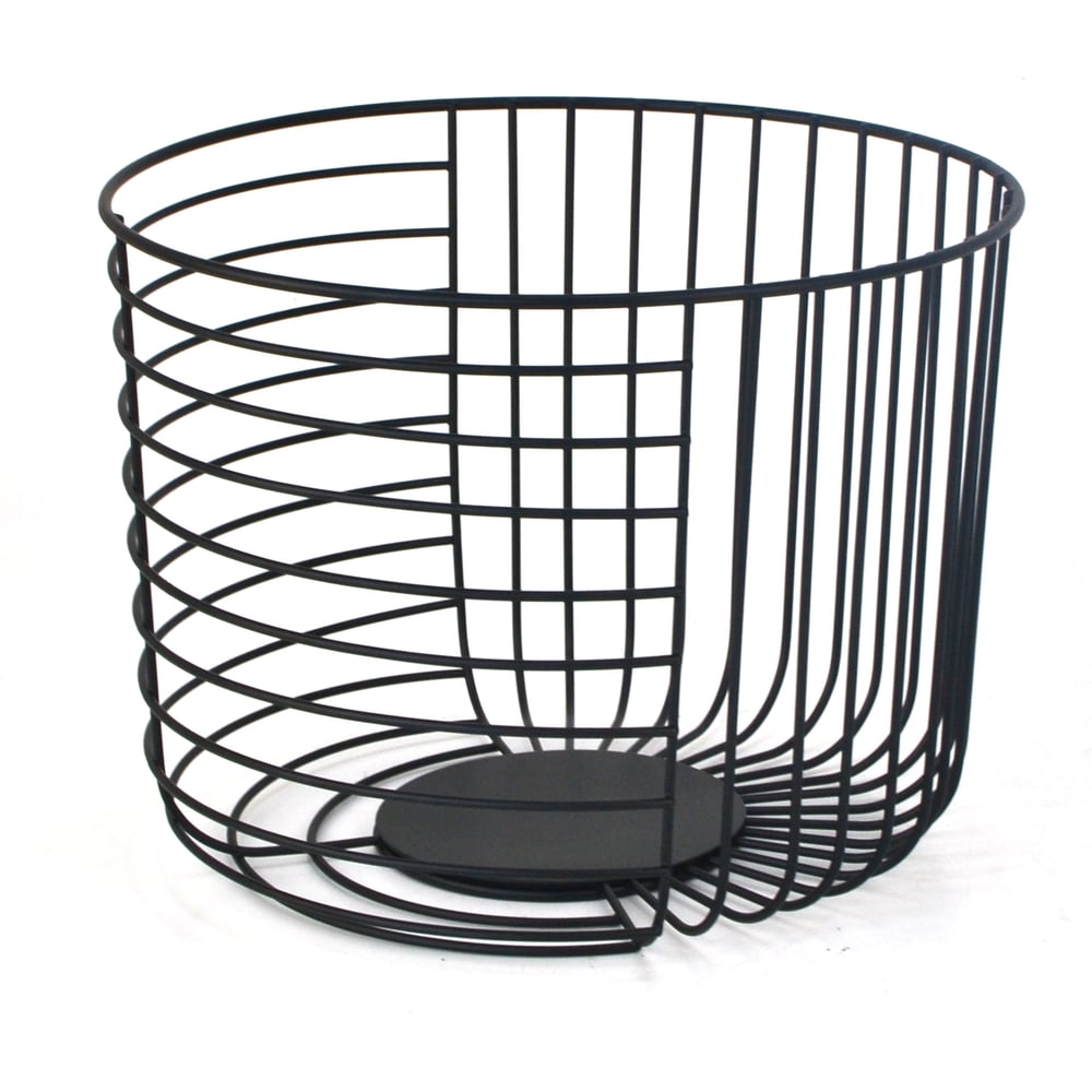 Изображение товара Корзина для фруктов HANDY HOME LB-15 BL из стали черная антивандальная