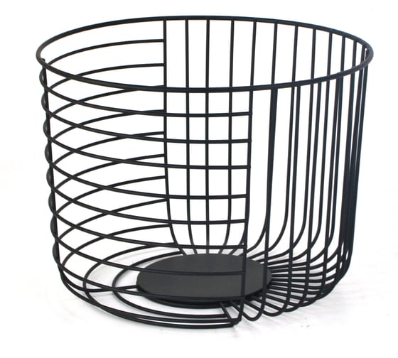 Изображение товара Корзина для фруктов HANDY HOME матовый черный LB-15 BL