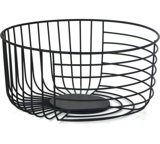 Изображение товара Корзина для фруктов HANDY HOME матовый черный LB-16 BL