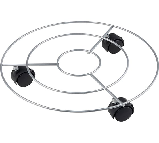 Изображение товара Подставка под цветочный горшок Рыжий кот на колесиках, 35 см 109214