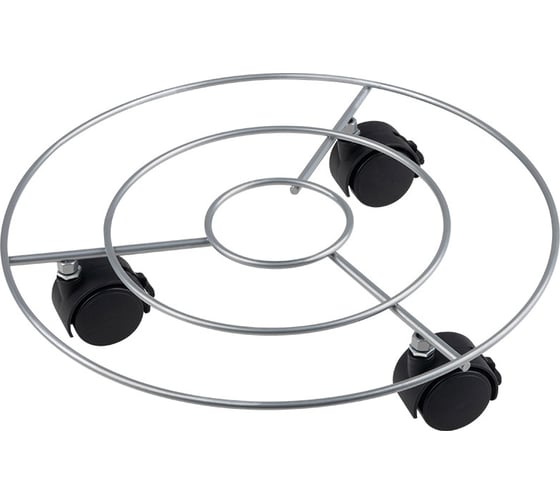 Изображение товара Подставка под цветочный горшок Рыжий кот на колесиках, 30 см 109215