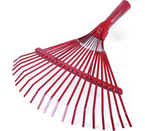 Изображение товара Грабли веерные Политех 20-ти зубые, б/ч, плоский зуб/Россия 7660104