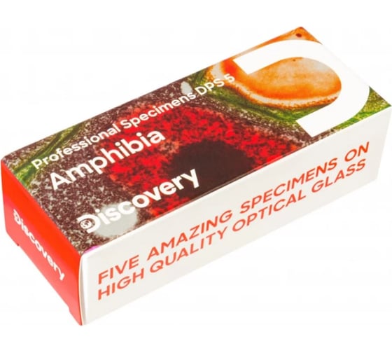 Изображение товара Набор микропрепаратов Levenhuk Discovery Prof DPS 5. «Амфибия» 78413