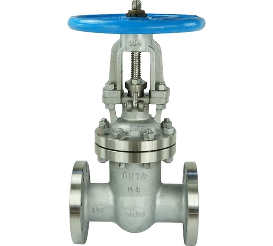 Изображение товара Клиновая задвижка DN.ru 30нж76нж Ду80 Ру64 фланцевая D040-01408