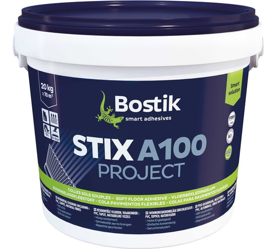 Изображение товара Клей универсальный акриловый Bostik Stix A100 PROJECT 20 кг 50615491