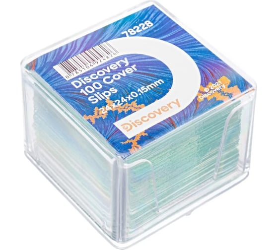 Изображение товара Стекла покровные Levenhuk Discovery 100 78228