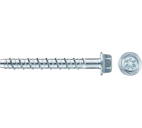 Изображение товара Анкер-шуруп для бетона Tecfi HX 8x60/10 (20 шт) - пакет 148911