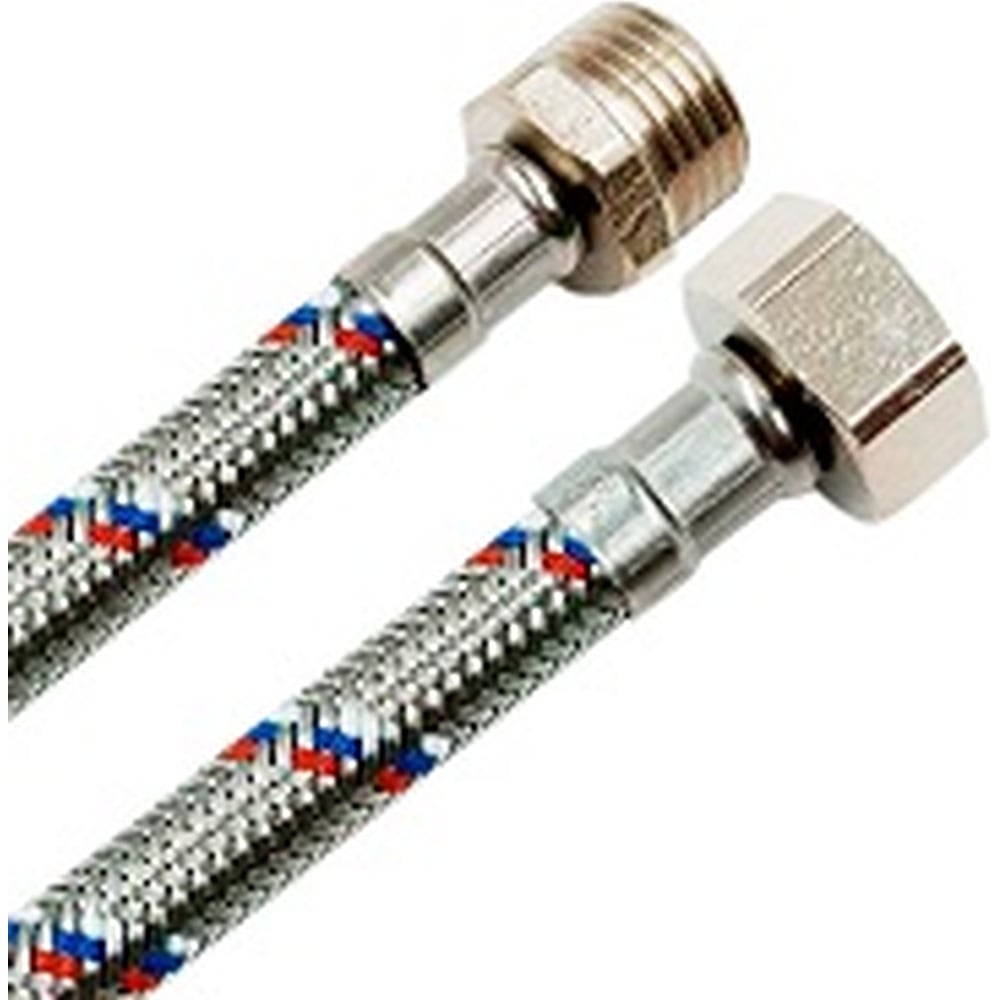 Изображение товара Гибкая подводка для воды РОСТерм 1/2 НР/ВР 50см