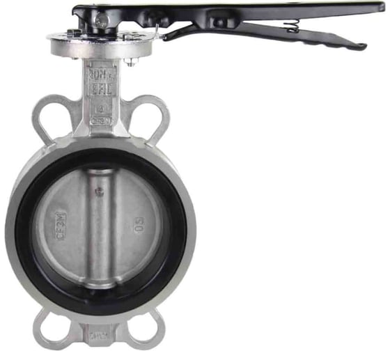 Изображение товара Затвор дисковый поворотный DN.ru 316L-316L-NBR Ду125 Ру16 с рукояткой D050-01451