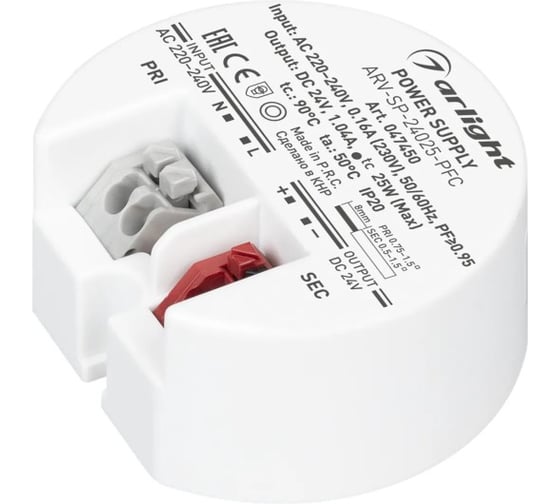 Изображение товара Блок питания Arlight ARV-SP-24025-PFC 1шт 047450