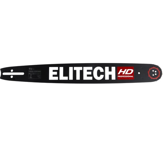 Изображение товара Пильная шина Elitech HD 0809.025300 46 см 3/8" 1,5 мм 209359