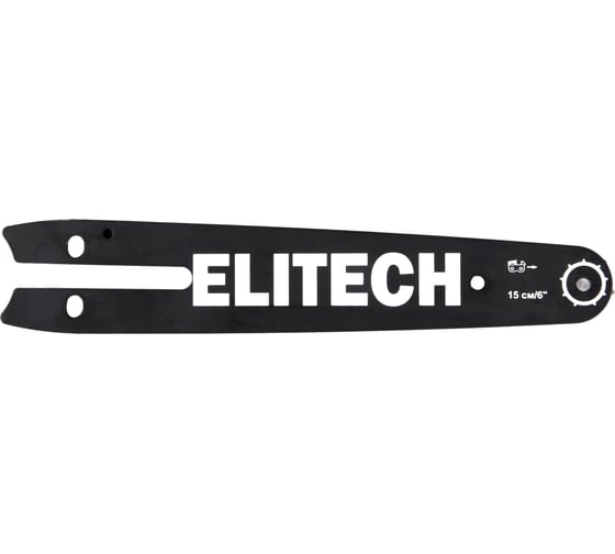 Изображение товара Пильная шина Elitech 0809.024500 15 см 1/4" 1,1 мм 209351