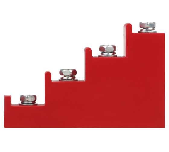 Изображение товара Изолятор ступенчатый шинный ЭРА NO-224155 ИС420, М6, с болтами, 6кВ Б0065689