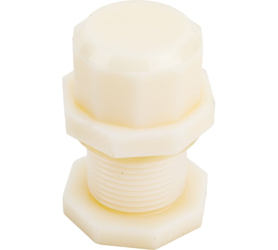 Изображение товара Переходник для врезки в бочку НР 3/4" АВS пластик Профитт 4820777