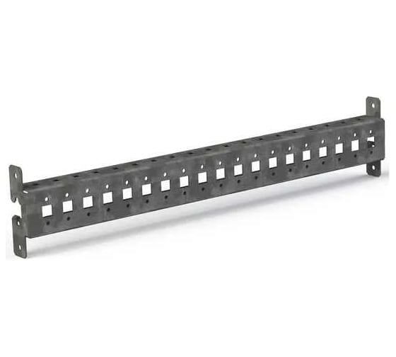 Изображение товара Рейка монтажная перфорированная EKF AleSta с внешним креплением, Д400, 2 шт AleSta-ART400