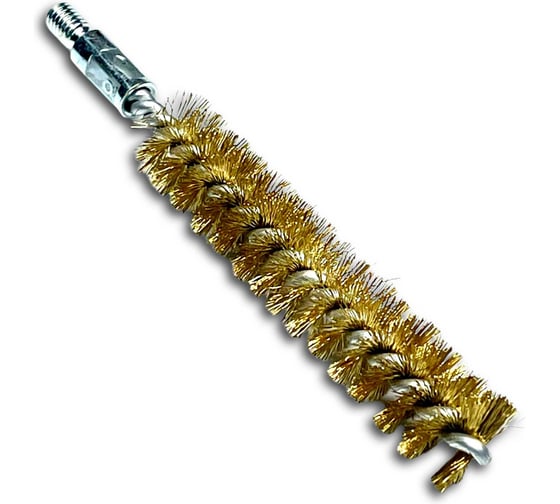 Изображение товара Щетка ерш Lessmann 16х80х115 мм, М6, латунь 0.15 мм 500716