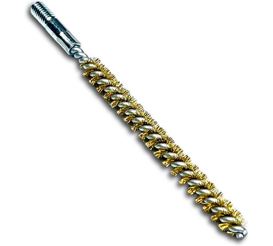 Изображение товара Щетка ерш Lessmann 8х80х115 мм М6, латунь 0.15 мм 500708