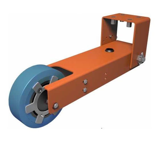 Изображение товара Устройство контроля скорости конвейерной ленты ТЕКО УКС2М, углеродистая сталь 318х147х108,отверстие под датчик 50х25х10, 08-00038315