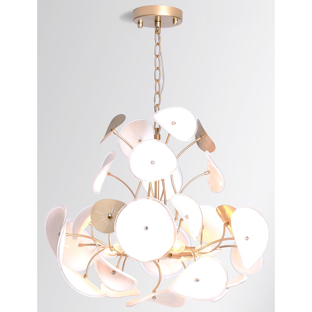 Изображение товара Люстра Rivoli Albertina 6xE14 40 Вт декоративная в стильной отделке золото